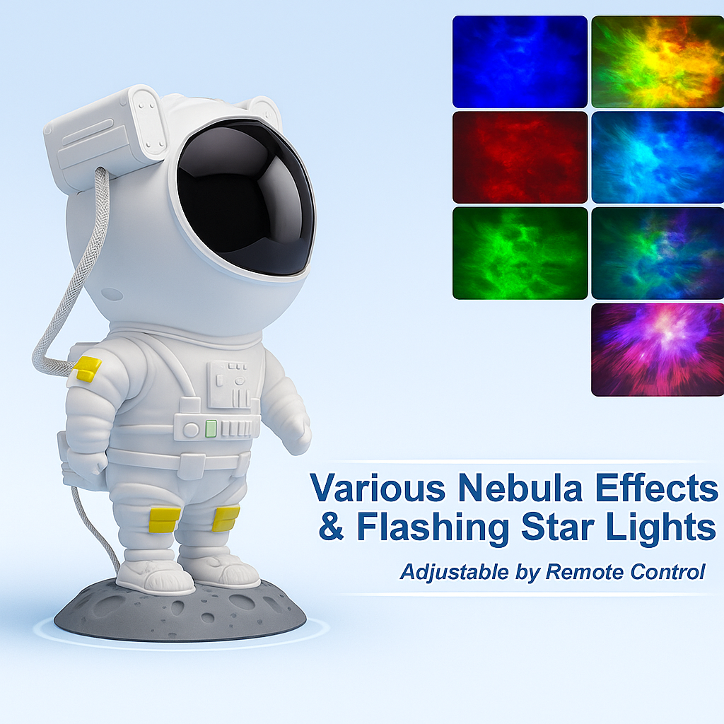 Astronaut Projector Lamp, 100 W, 5 cm