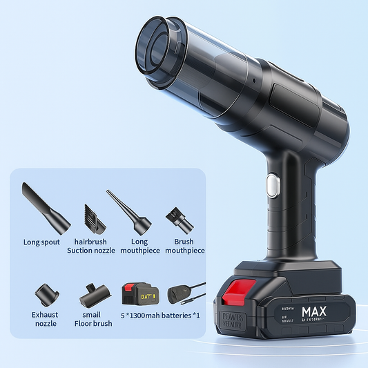 3 in 1 High Power Vacuum Cleaner Portable 18000PA Wireless