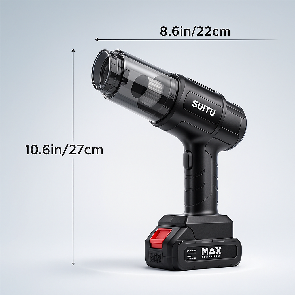 3 in 1 High Power Vacuum Cleaner Portable 18000PA Wireless