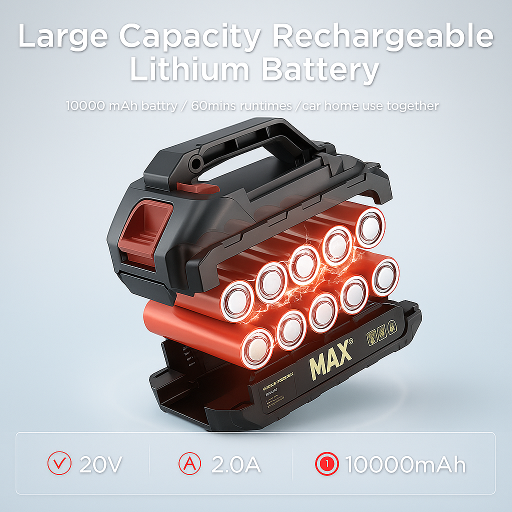 3 in 1 High Power Vacuum Cleaner Portable 18000PA Wireless