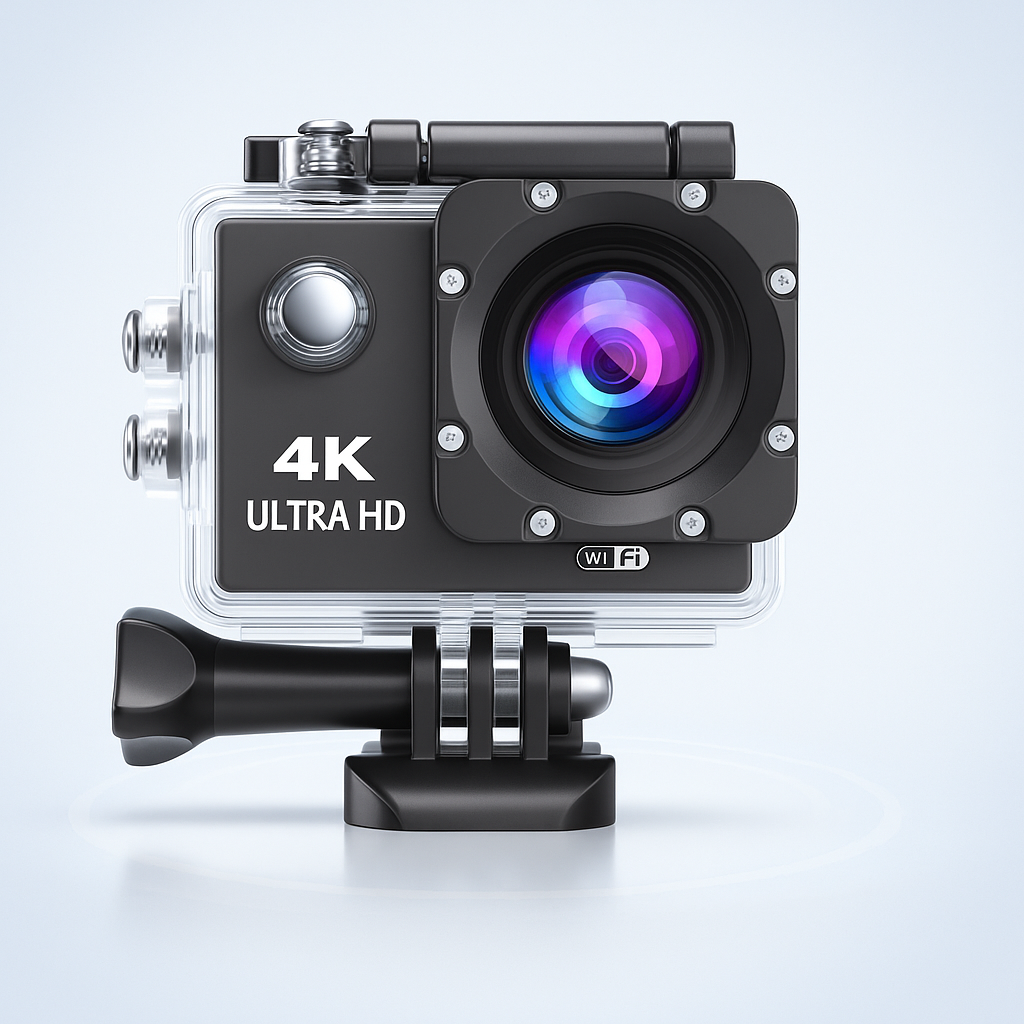 4K Sports Action Camera with Optical 16MP High Resolution with Wi-Fi